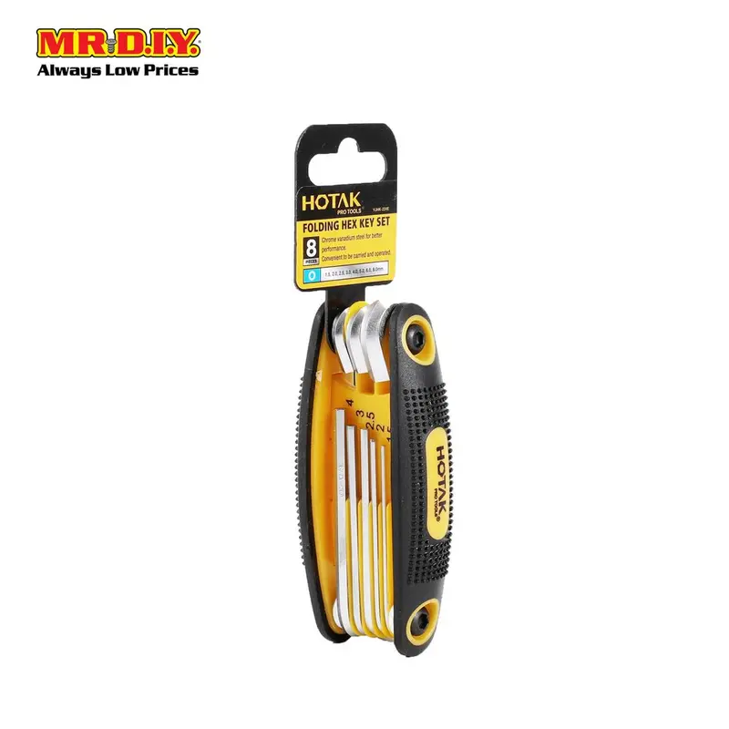 Hotak Folding Hex Key Set (8Pcs) 1