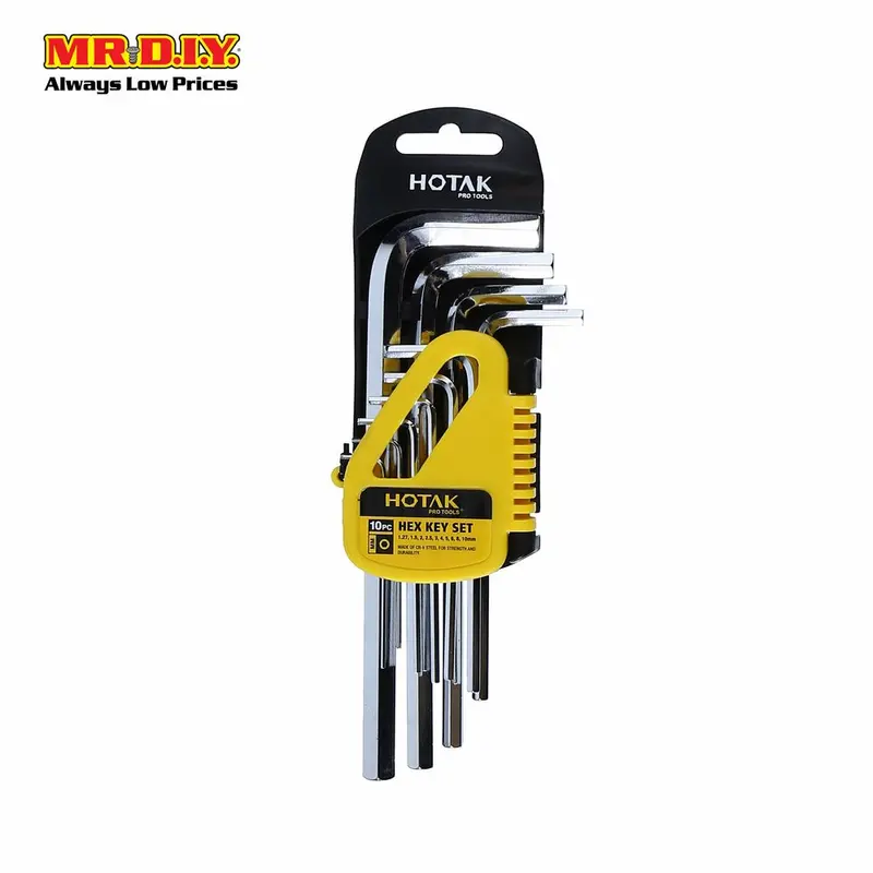 Hotak Metric Hex Key Set (10Pcs) 1