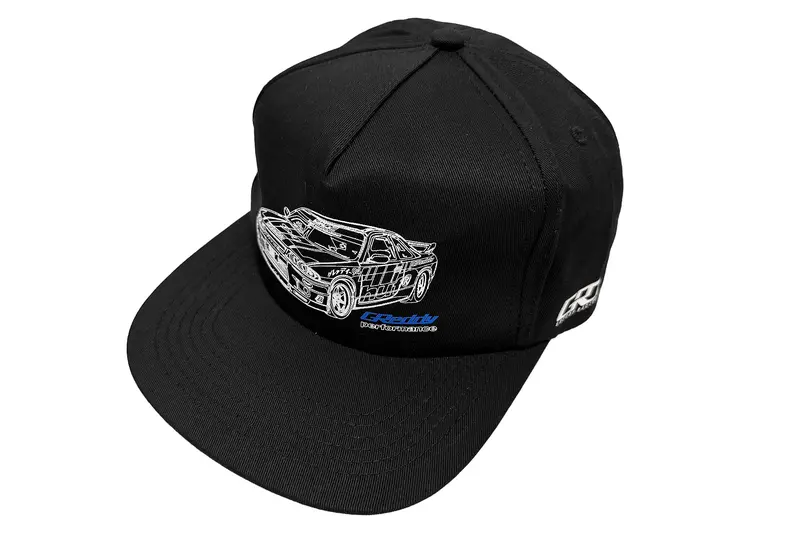 Huf X Greddy Diagram Snapback Hat - Black 1