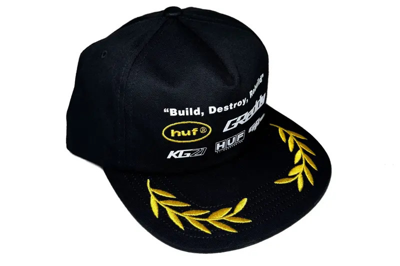 Huf X Greddy Team Snapback Hat 1