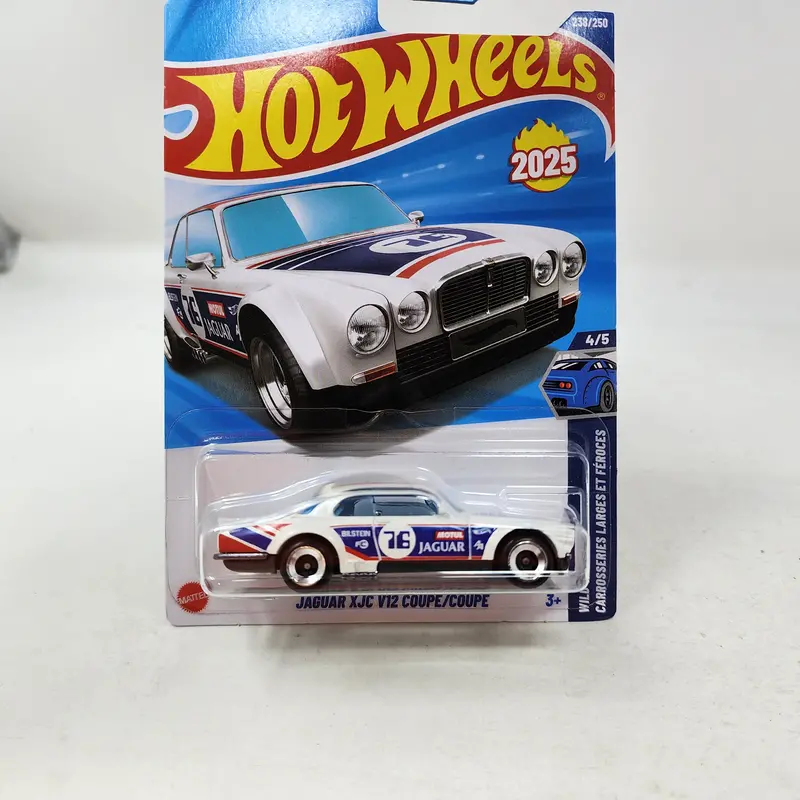 Jaguar Xjc V12 Coupe #238 * White * 2025 Hot Wheels  New! N Case 1