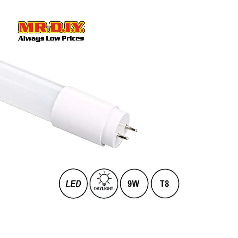 Led T8 Tube Daylight (9W) (60Cm) 1