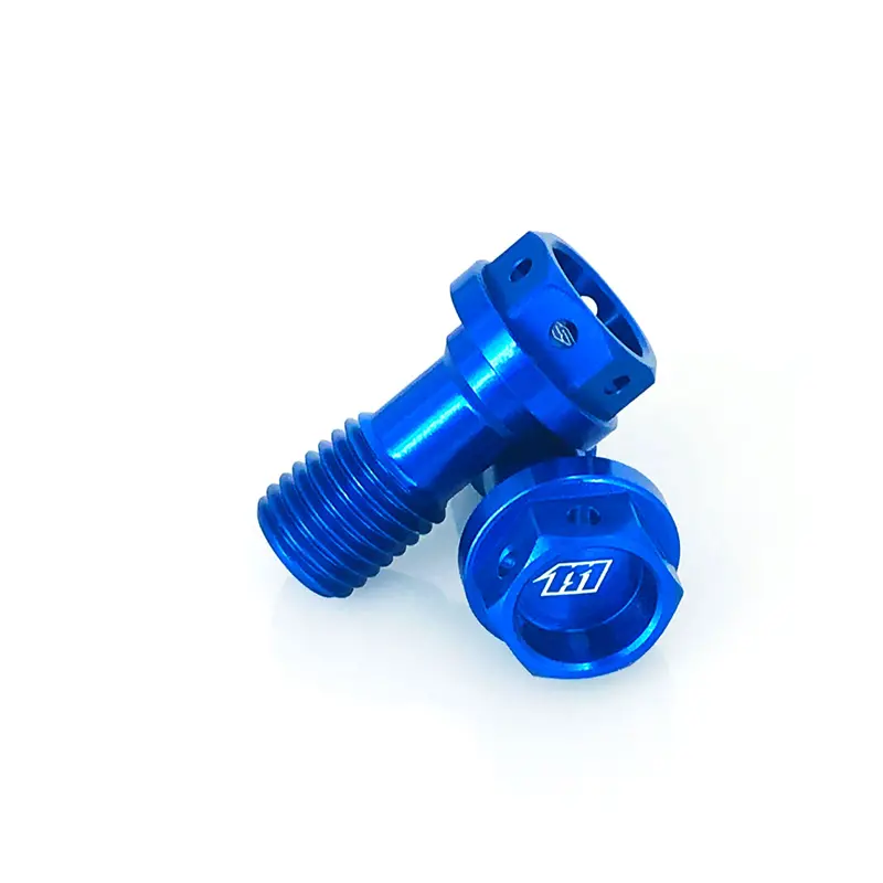 Lightweight Billet Aluminum Banjo Bolts For Brembo Calipers (Pair) 1
