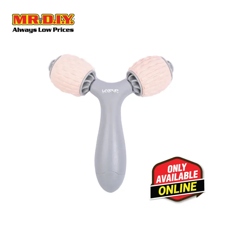 Liveup Sports Hand Y-Shaped Massager Roller - Pink Ls5107 1