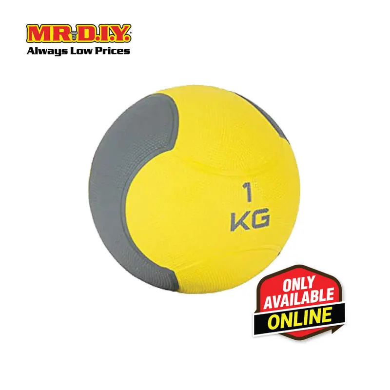 Liveup Sports Medicine Ball (1Kg) - Yellow Ls30006f 1