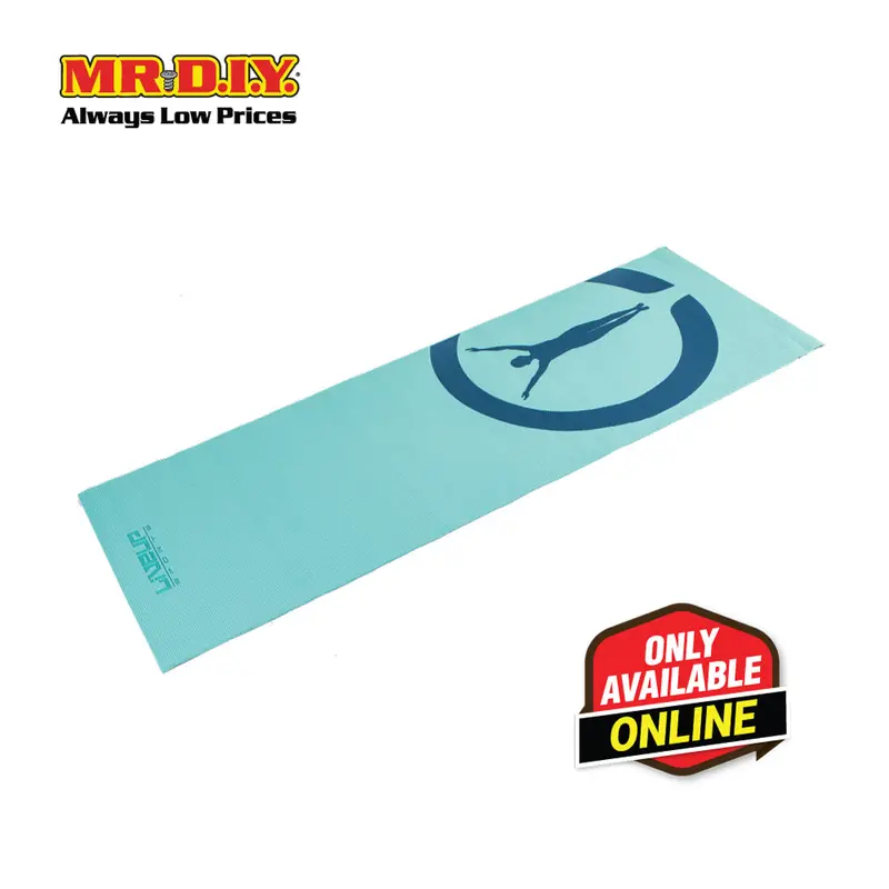 Liveup Sports Printing Pvc Yoga Mat - Blue [Ls3231c] (173Cm) 1