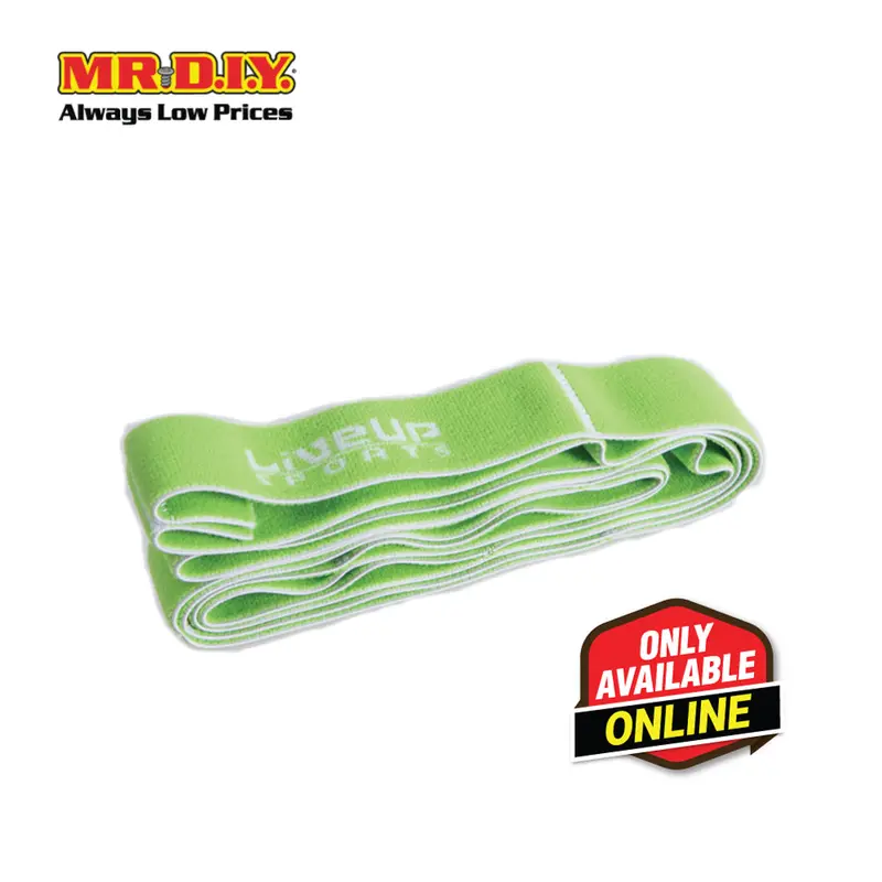 Liveup Sports Yoga Gym Resistance Band (Medium) - Green Ls3660 1