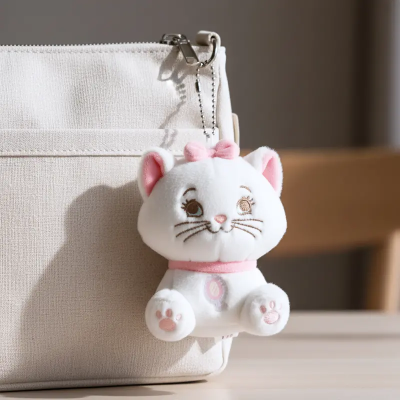Marie The Cat Plush Keychain 1
