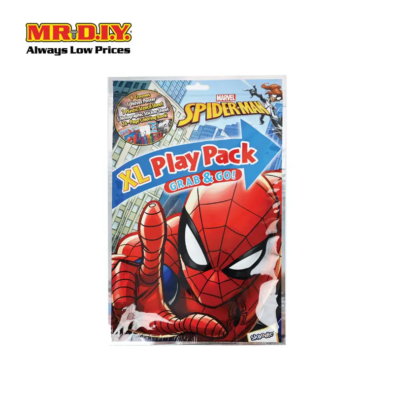 Marvel Spiderman Xl Play Pack Grab & Go Set 1