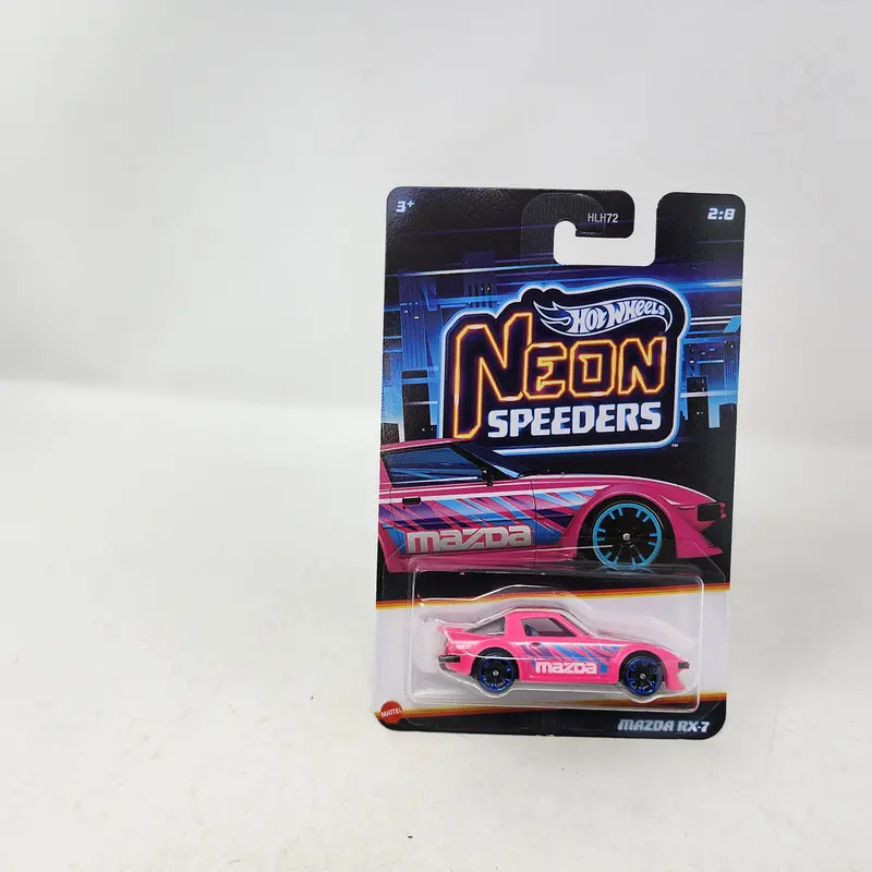 Mazda Rx-7 * Pink * Hot Wheels Neon Speeders 1