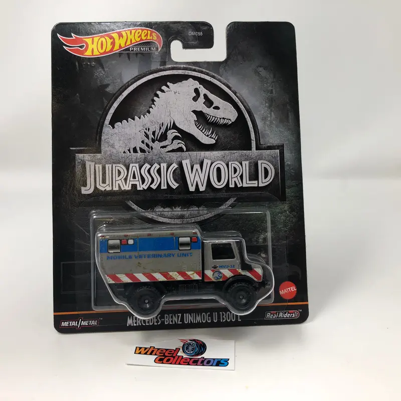 Mercedes-Benz Unimog U 1300 L Jurassic World * 2022 Hot Wheels Retro Entertainment 1