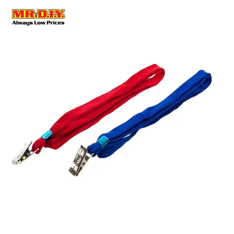 Metal Clip Nylon Lanyards (10Pc) 1