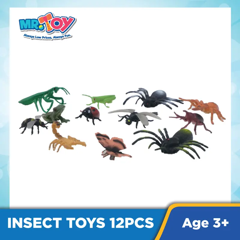 Mini Bugs And Insects Toy (12 Pieces) 1