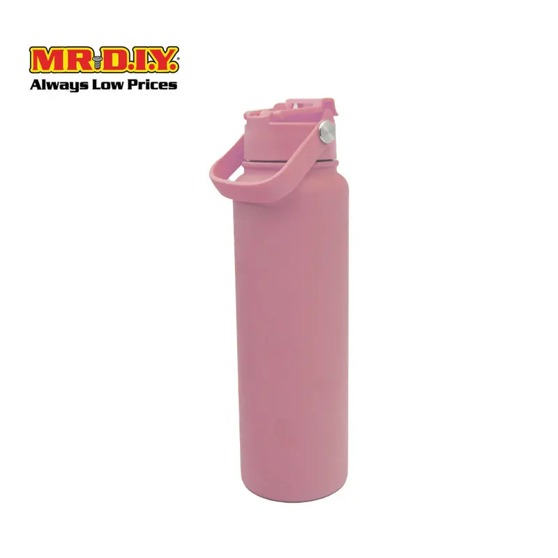 (Mr. Diy) 1000Ml Bpa Free 304 Insulated Stainless Steel Bottle Tumbler - Light Pink -  Color Series 1