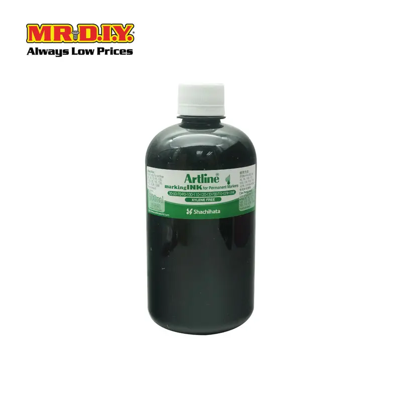 (Mr.Diy) Artline Black Permanent Marker Refill (500Ml) 1