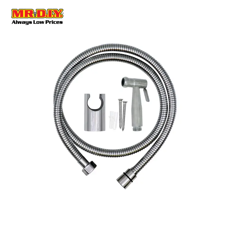 (Mr.Diy) Bidet Set 304 Steel Nuts Sh-001 (1.2M) 1
