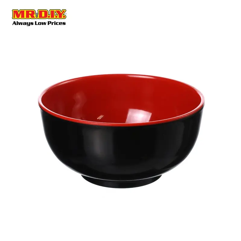 (Mr.Diy) Black And Red Bowl 7' D5007 1