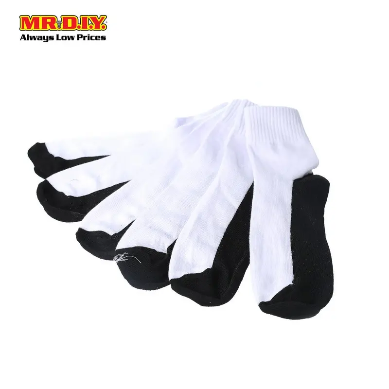 (Mr.Diy) Classic School Socks 3 Pairs 1