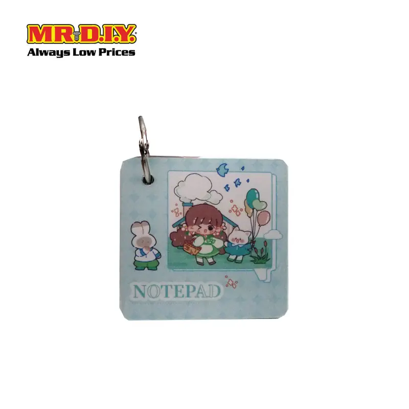 (Mr.Diy) Colorful Notepad Memo (L70mm X L70mm) 1