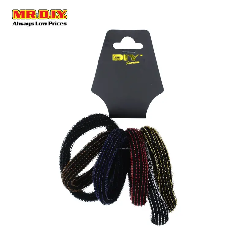 (Mr.Diy) Colourful Elastic Hair Band 6 Pcs 1