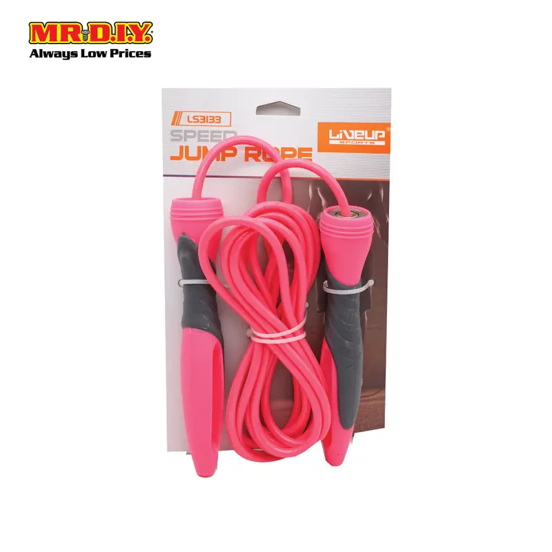 (Mr.Diy) Liveup Sport Pvc Speed Sports Fitness Jump Rope - Ls3134 1
