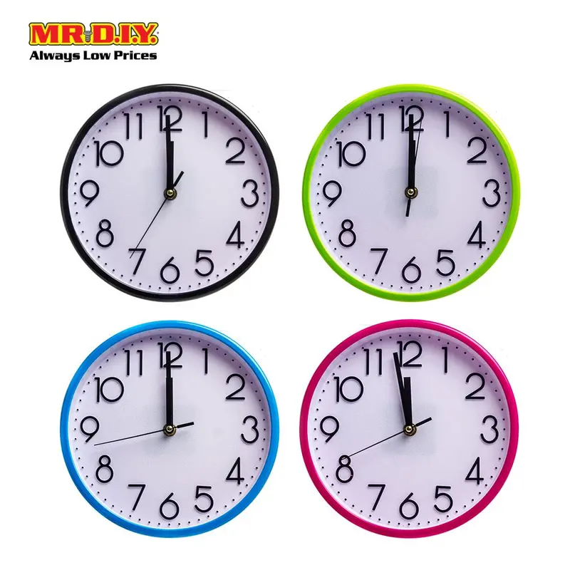 (Mr.Diy) Minimalist Circle Wall Clock 1
