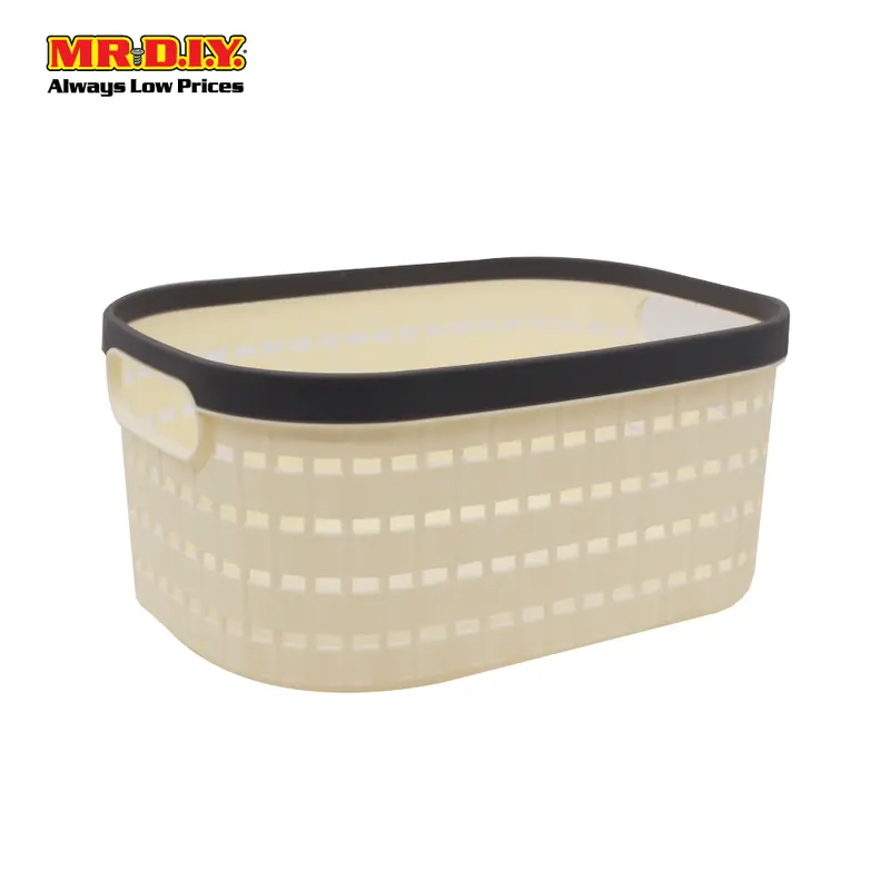 (Mr.Diy) Pp Oval Basket - White M02-2805 1