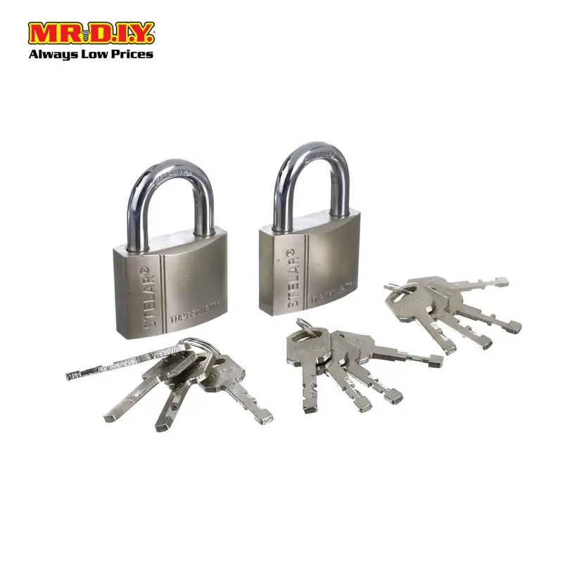 (Mr.Diy) Security Padlock 50Mm (2Pcs) Stbh502 1
