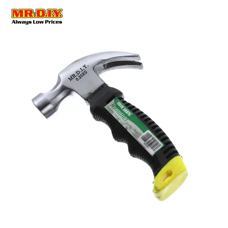 (Mr.Diy) Stubby Claw Hammer 0.25Kg C88280 1