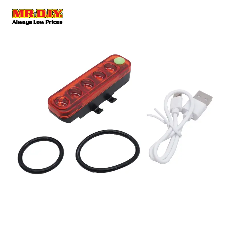 (Mr.Diy) Usb Rechargable Bicycle Led Rear Light - Bl-W05 1
