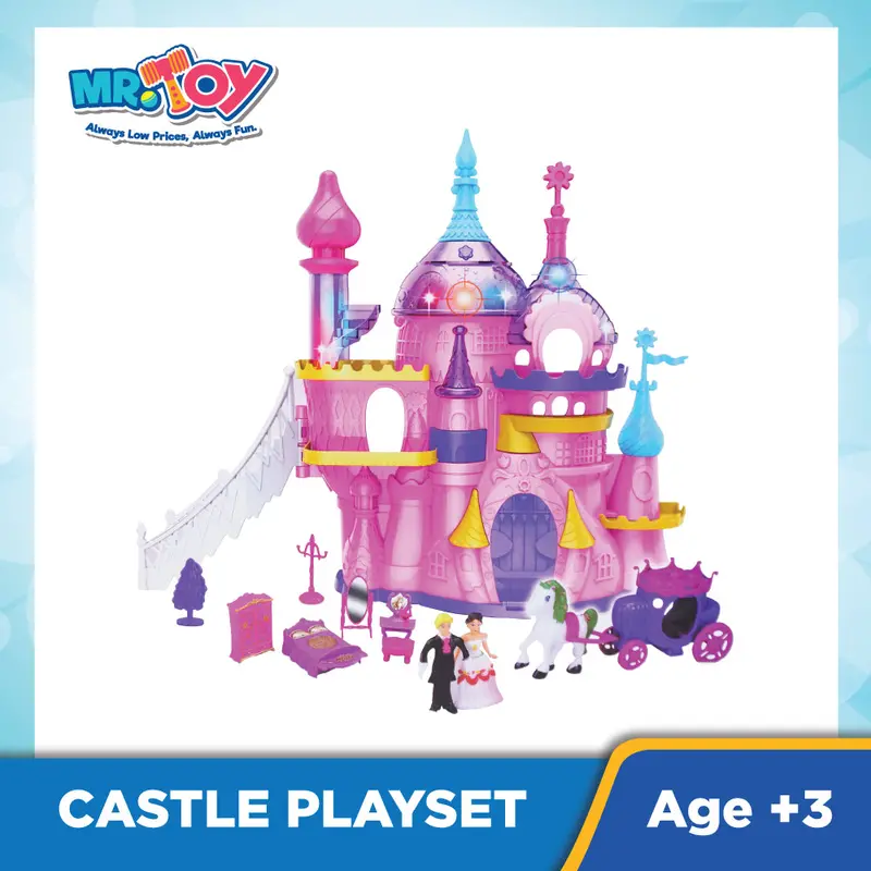 (Mr.Toy) My Castle With Lighting And Music Playset 1