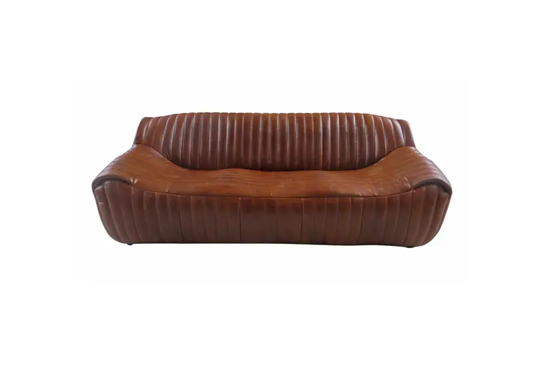 Nautique Leather Sofa - Matthew Izzo Collection 1