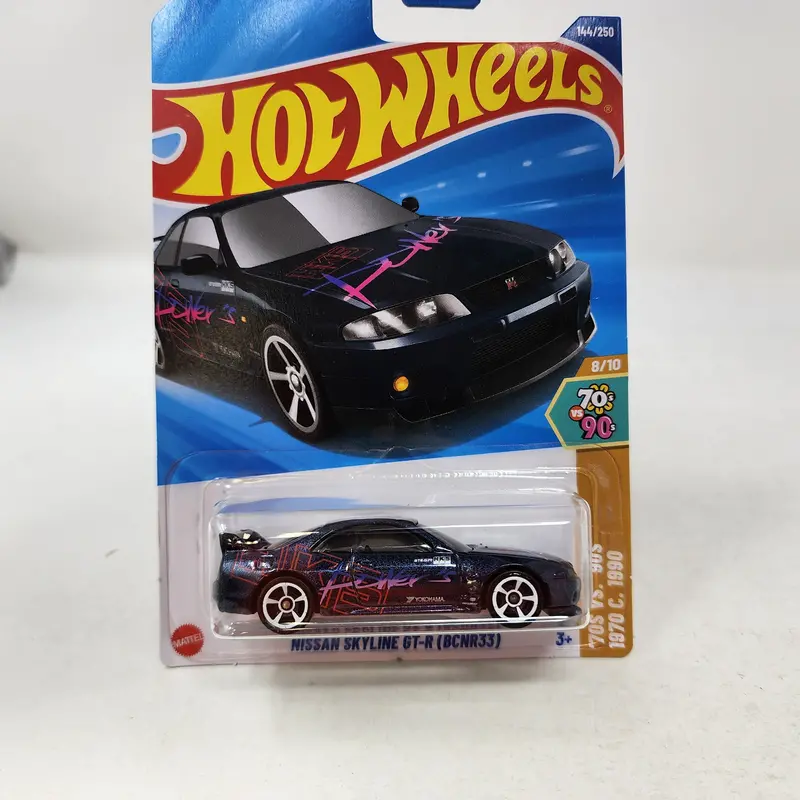 Nissan Skyline Gt-R Bcnr33 #144 * 2025 Hot Wheels  New! Case N 1