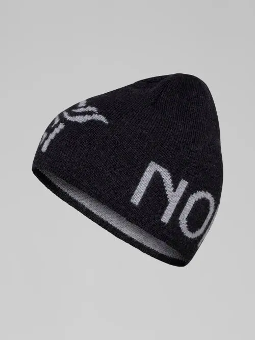 Norr&Oslashna Mid Merinoull Logo Beanie 1