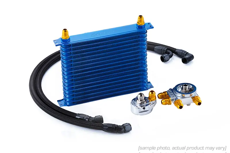 Oil Cooler Kit W/ Filter Relocation Jza80 16-Row - (12014405) 1