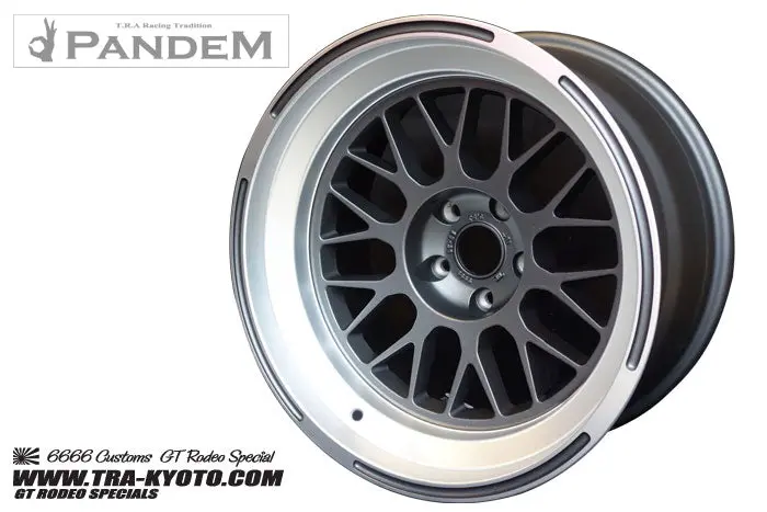 Pandem 6666 Wheels - Gunmetal 1