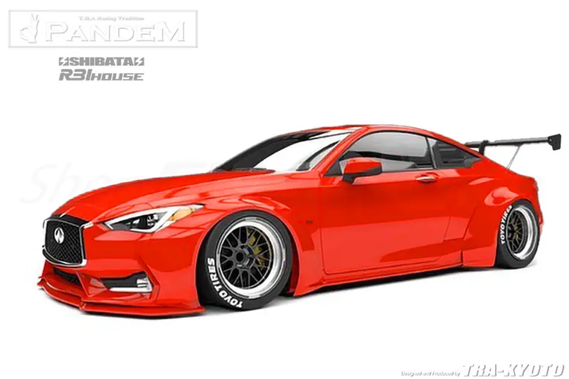 Pandem Cv37 "Shibata R31 House" Aero - Infiniti Q60 Special Order 1