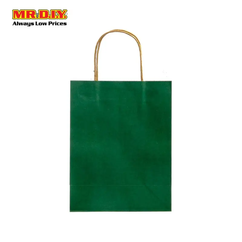 Paper Bag  21*11*27Cm Green 1