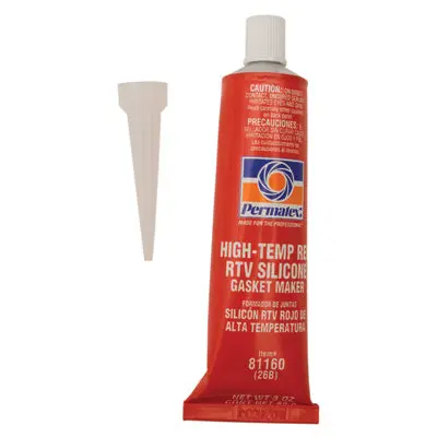 Permatex Red High-Temp Rtv Silicone Gasket Maker 3 Oz. 1