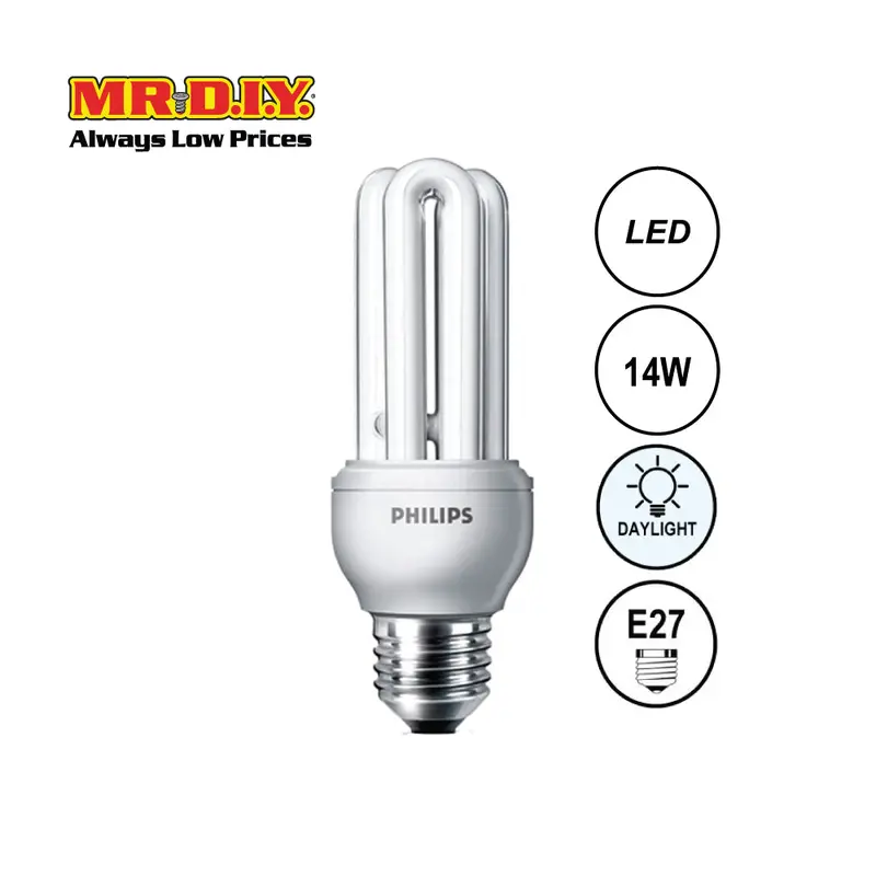 Philips Genie 3U Shape Led Bulb Cool Daylight 14W 1