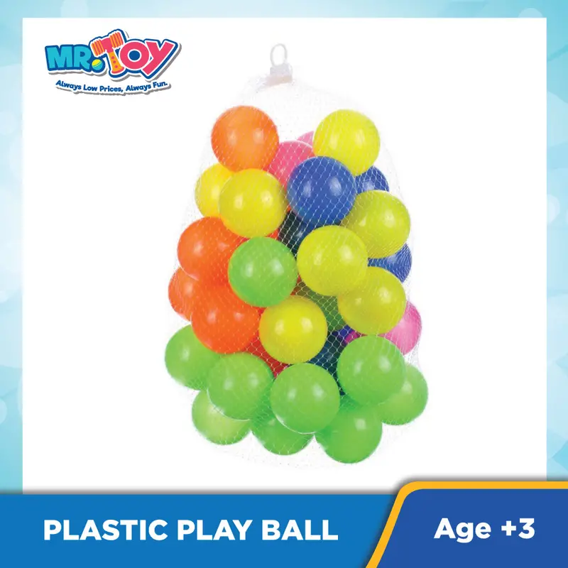 Plastic Ball 5.5Cm ( 50 Pcs ) 1