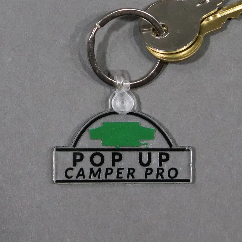 Pop Up Camper Pro Keychain 1