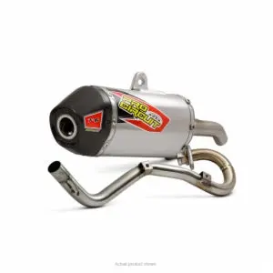 Pro Circuit T-6 Exhaust System - Carbon End Cap - 2019-Current Crf125f 1