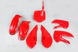Red Plastic Kit - Ufo - 2002-2009 Klx110 & Drz110 1