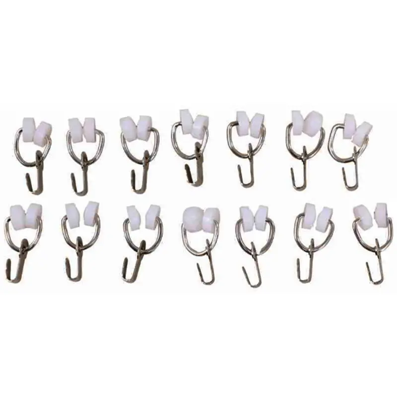 Rollers For Screen Door & Shower Curtains 14 Pack 1