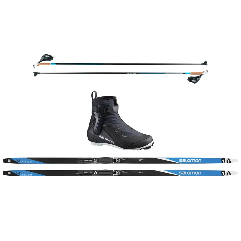 Salomon Beginner Skate Ski Package 1