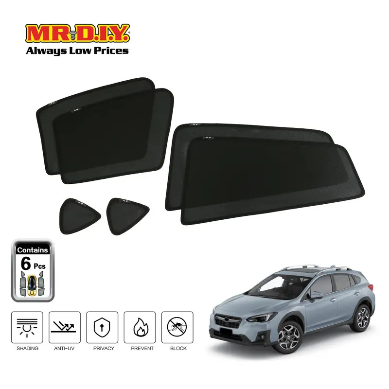 Shengge Car Fit Sunshade Xv 2018 Set (6 Pieces) 1