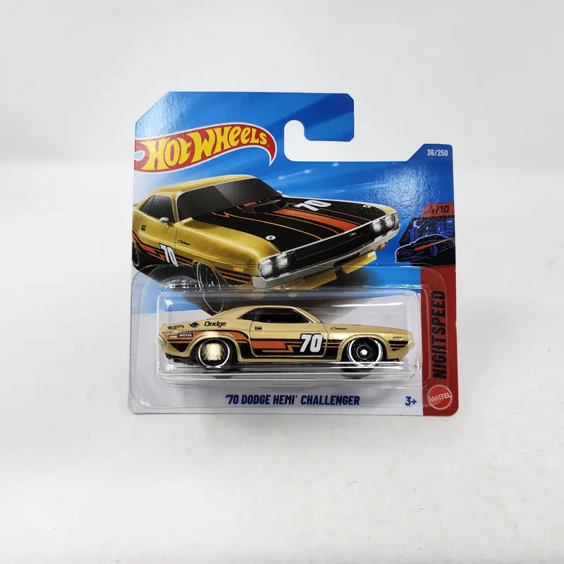 Short Card * '70 Dodge Hemi Challenger #36 * Gold * 2026 Hot Wheels Case B 1