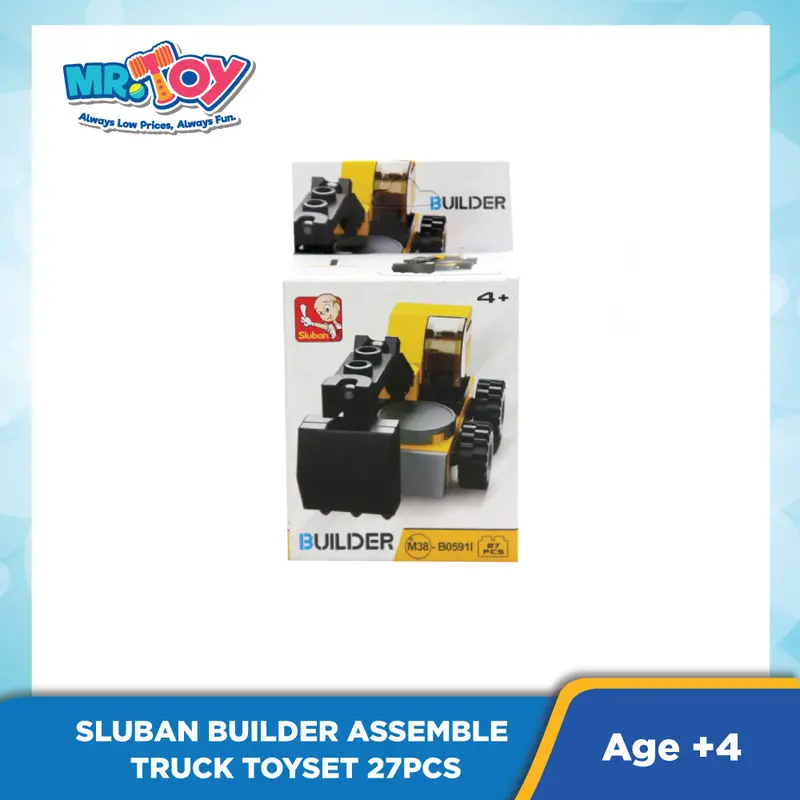 Sluban Builder Assemble Truck Toyset M38-B0591i 27Pcs 1