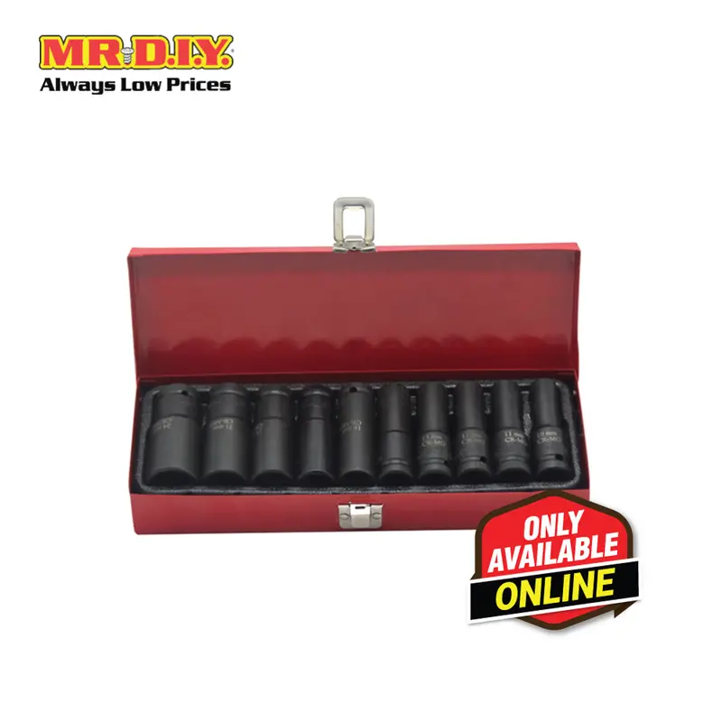 Socket Set (10 Pieces)(1/2 Inch) 1